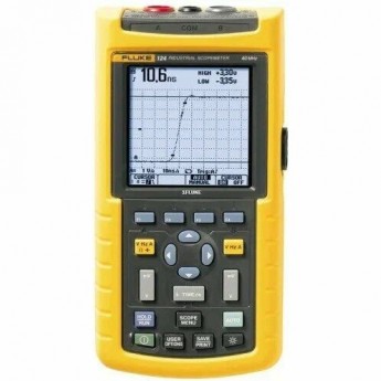 Осциллограф-мультиметр FLUKE 124 с беспроводной связью и полосой пропускания 40 МГц 124/S Осциллограф-мультиметр FLUKE 124 с беспроводной связью и полосой пропускания 40 МГц 124/S