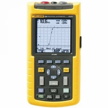 Осциллограф-мультиметр FLUKE 124 с беспроводной связью и полосой пропускания 40 МГц 124/S