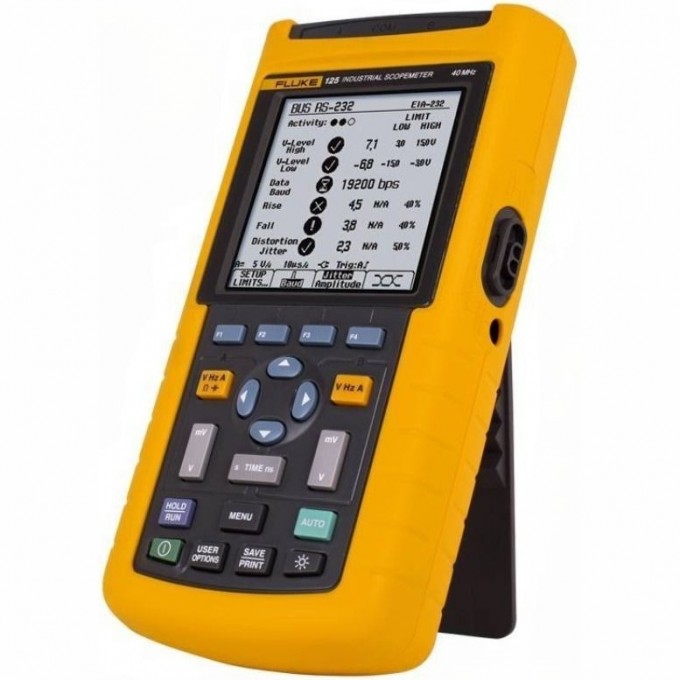 Портативный осциллограф-мультиметр FLUKE с True-RMS и беспроводной связью 40 МГц 125/S