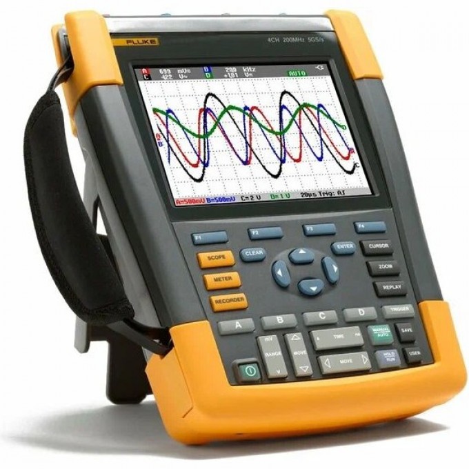 Осциллограф-мультиметр FLUKE ScopeMeter/S 500 МГц 4 канала 190-504/S