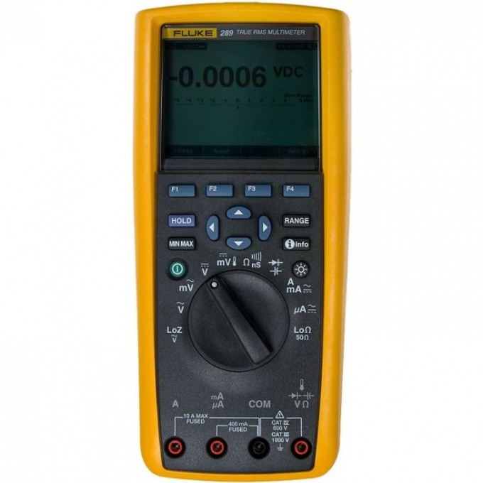 Цифровой мультиметр портативный FLUKE с True RMS и регистрацией данных 289/FVF/EUR