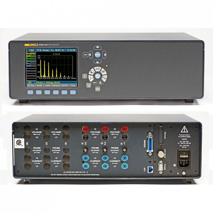 Анализатор электроснабжения FLUKE Norma 5000 шестифазный NORMA-5000